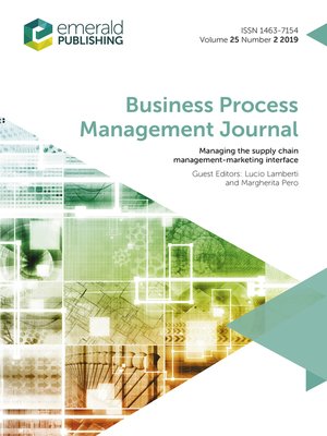 cover image of Business Process Management Journal, Volume 25, Number 2